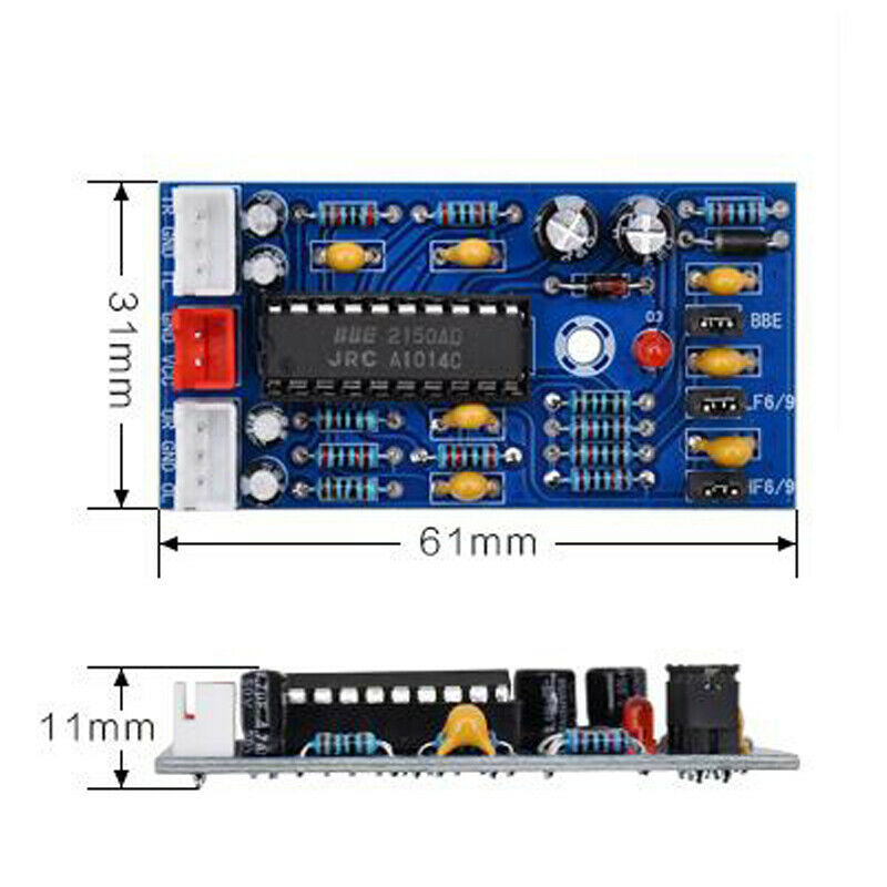 Improved Sound Quality Of Subwoofer Power Amplifier Preamp Tone Board BBE2150
