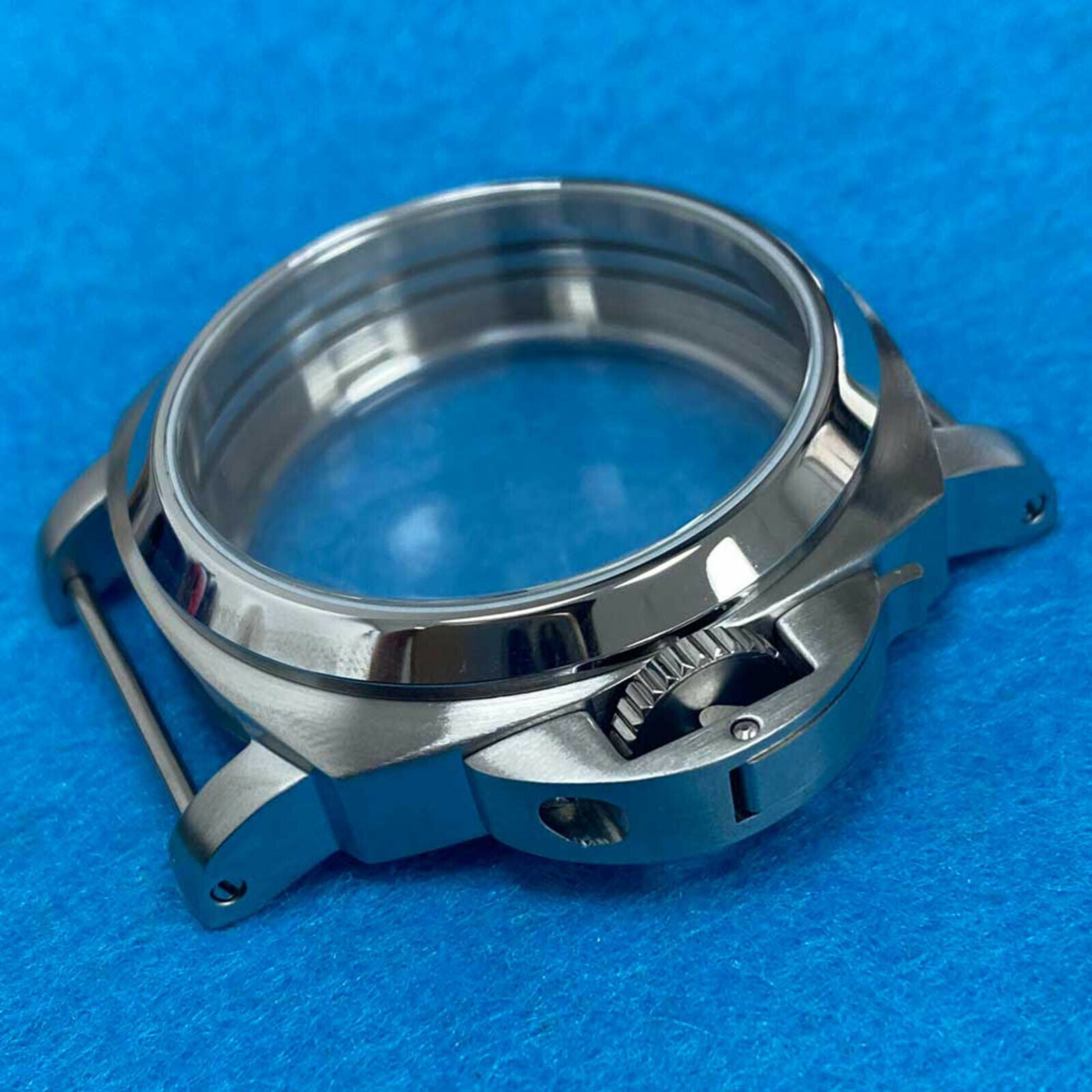 Stainless Steel Watch Case PAM 44MM for ETA 6497/6498 Seagull ST36 Movement