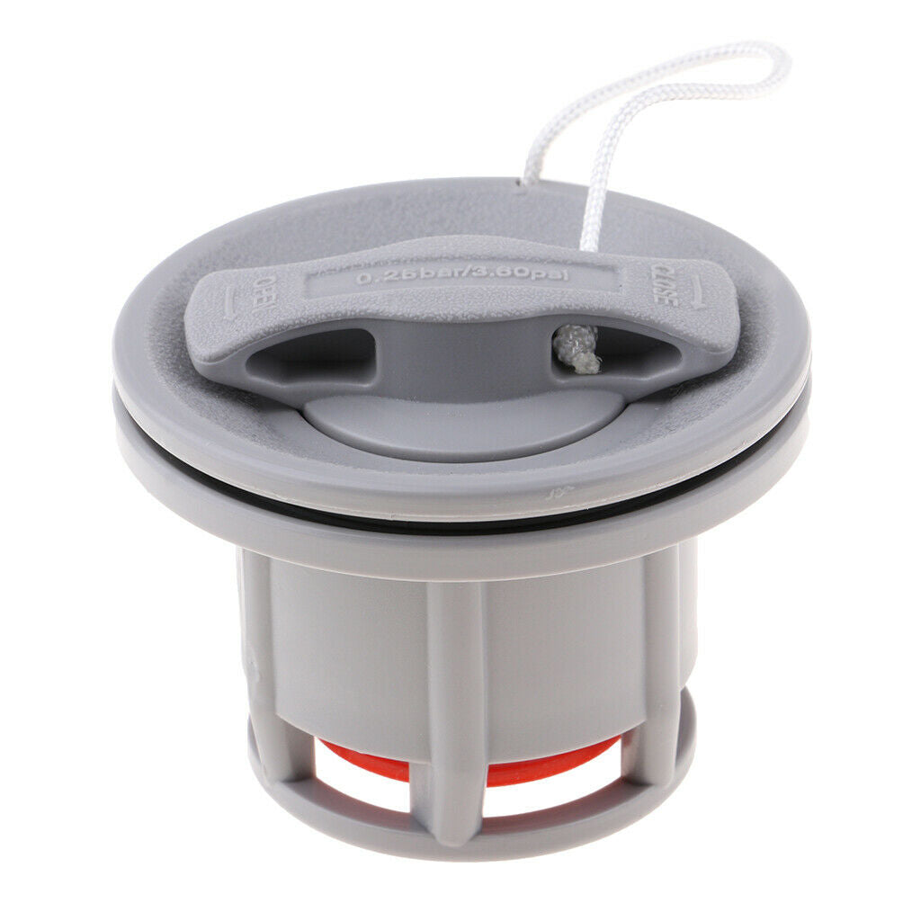 Inflatable Boat Air Valve 8 Holes Air Safety Valve Screw Nozzle