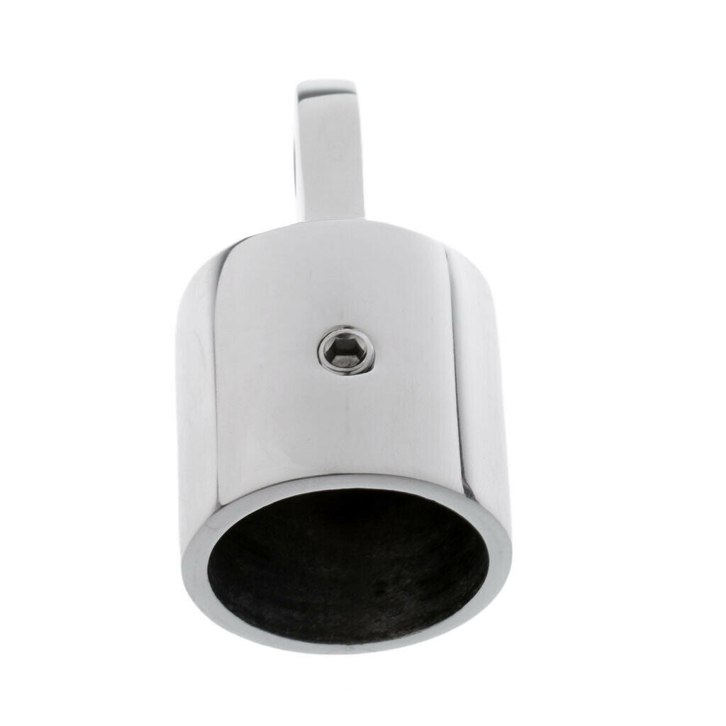 2x Boat Yacht Eye End   Bimini Top Fitting Heavy Duty Stainless Steel 22mm