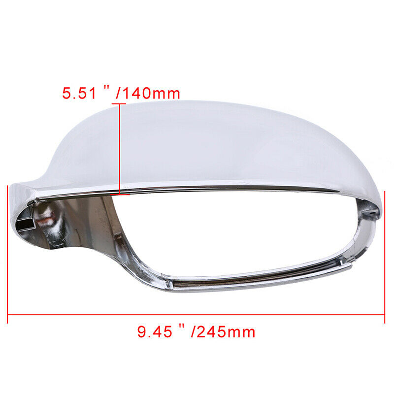Chrome Front Left Side Rearview Mirror Cover Fit VW Jetta Variant 2008-2009