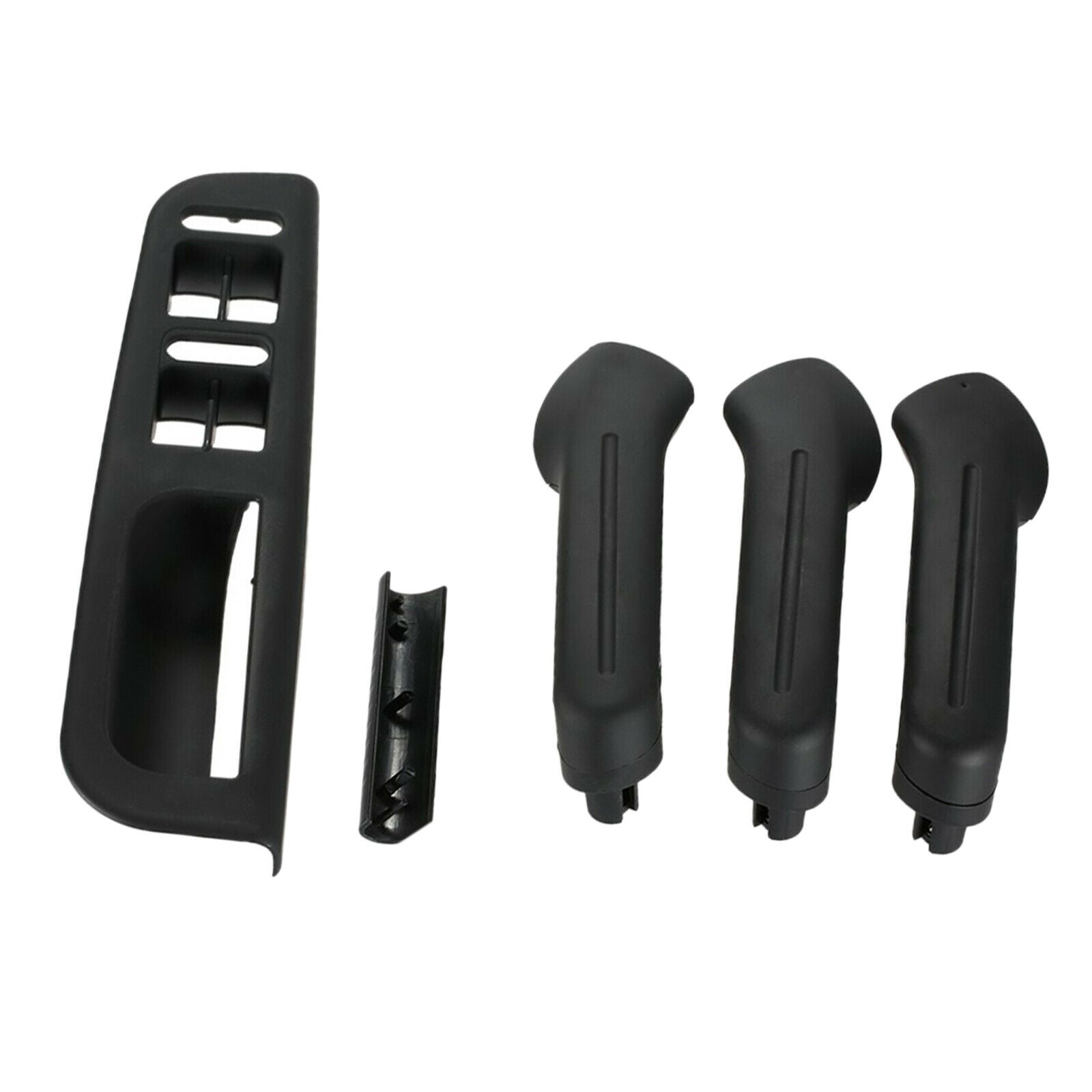 Car Door Grab Handle Cover Window Switch Bezel For VW Jetta Golf MK4 Black