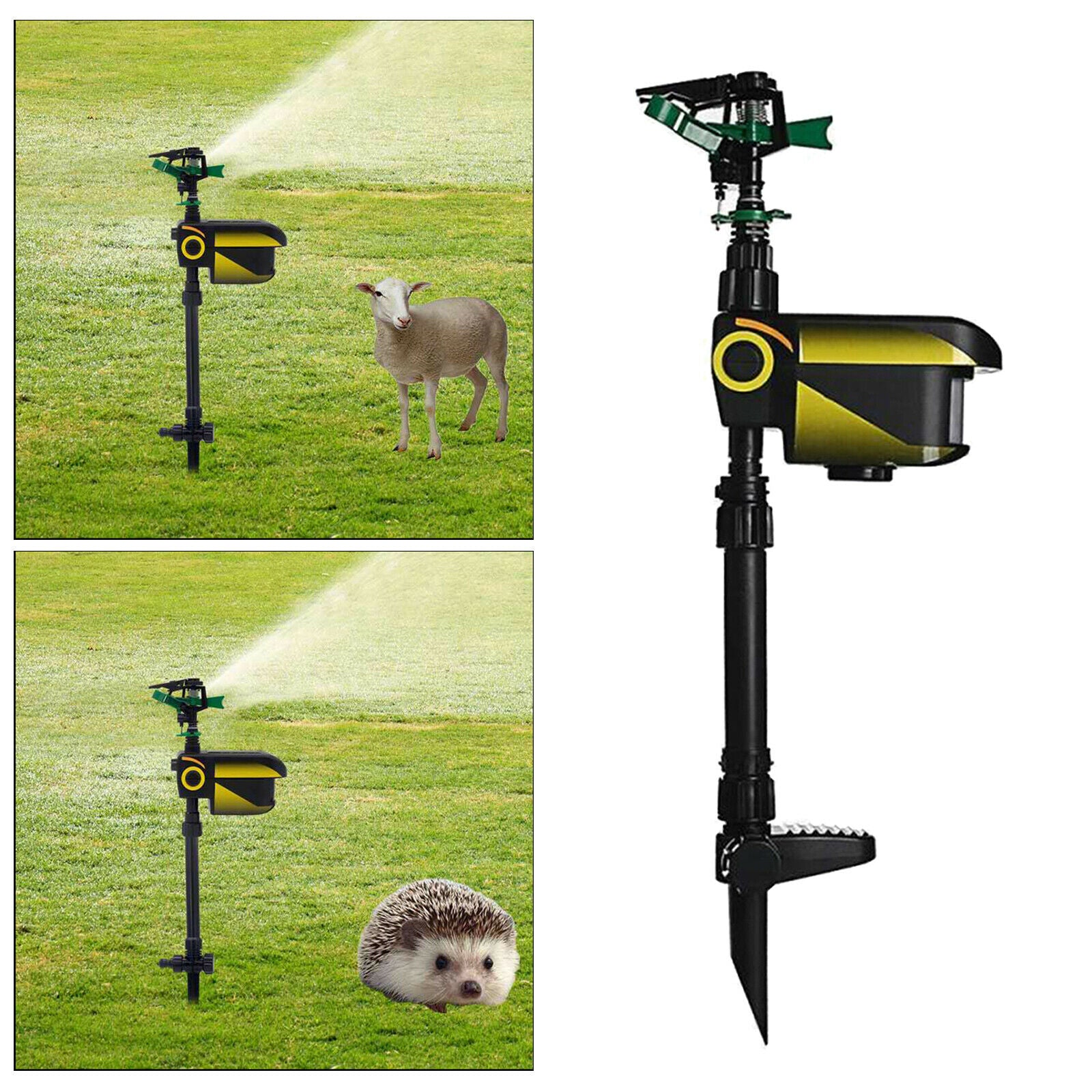Motion Activated Spray Animals Repeller Water Blaster for Squirrels Rabbit