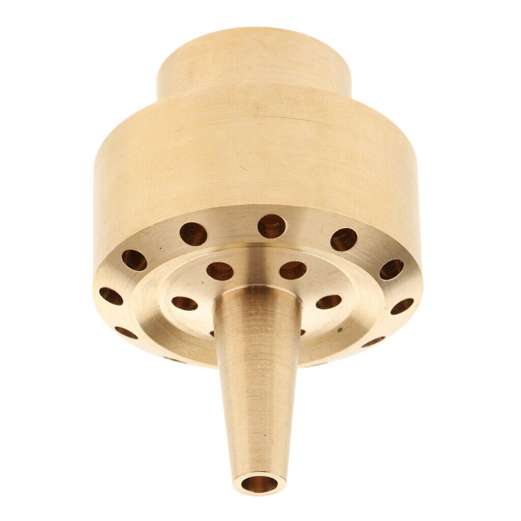 Brass Column Water Fountain Nozzle Spray Sprinkler Head Style Layer 0.75inch