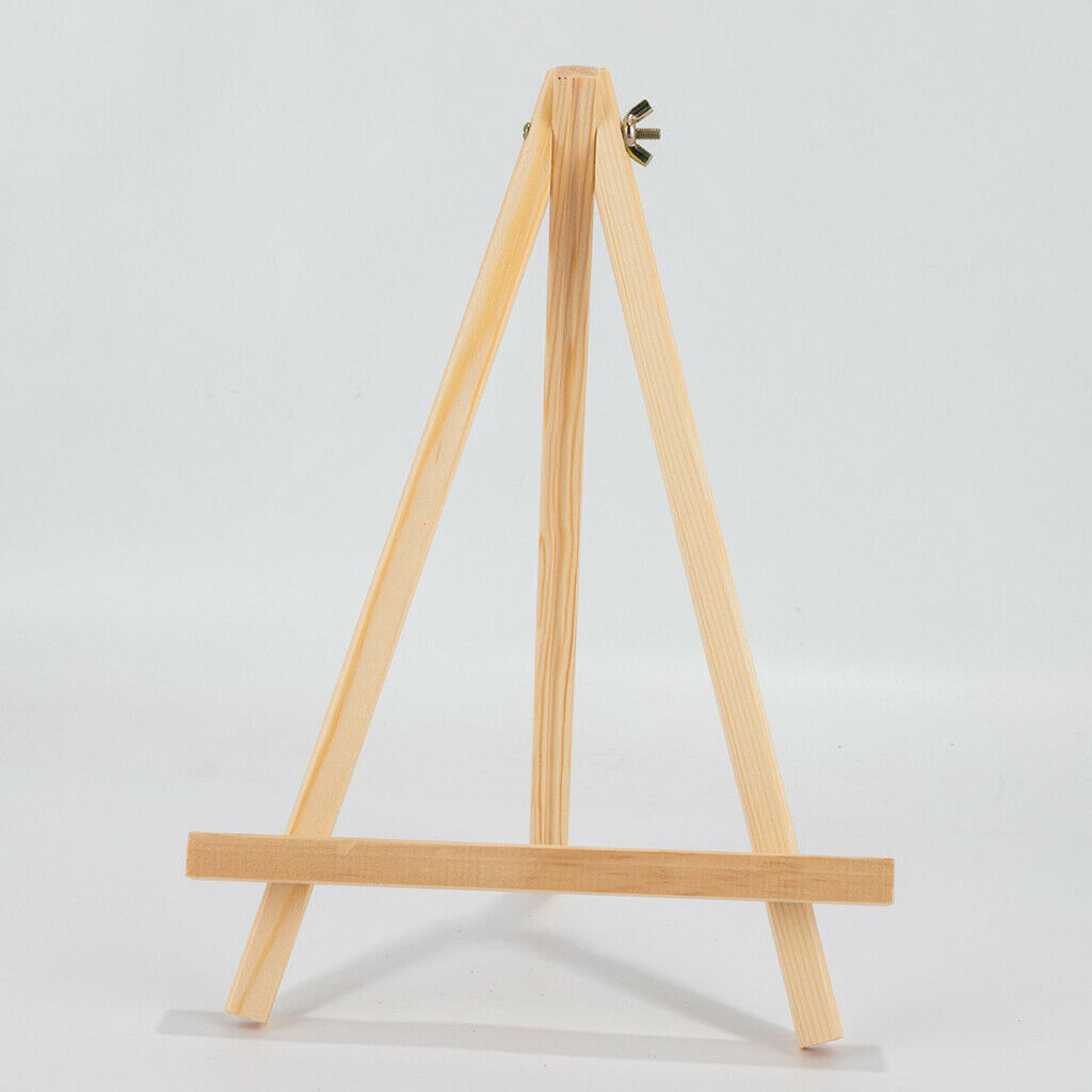 2X Wood Easel Tripod Folding Portable Sketch Painter Drawing Display 20x30cm