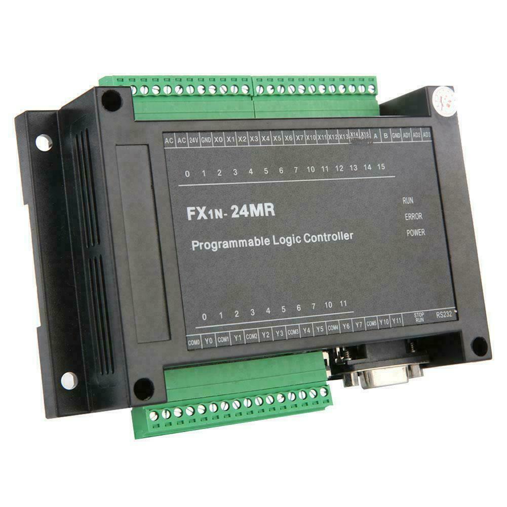 FX1N-24MR PLC Industrial Control Board 14 Input 10 Output 24V DC 5A High Quality