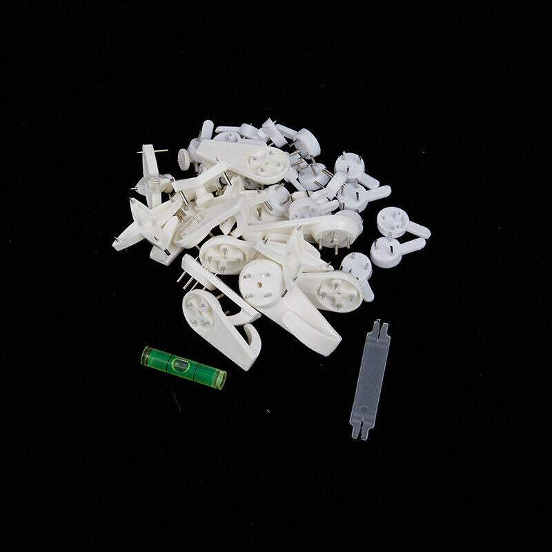 1 Set  Picture Frame Hook Seamless Needle Clock Photo Frame Nail  Wall Ho.l8
