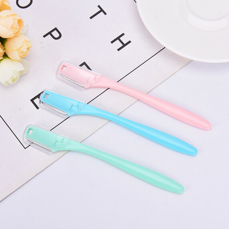 6 x Women Eyebrow Razor Trimmer Blade Removal Tool Shaver Face Lip Hair R.l8