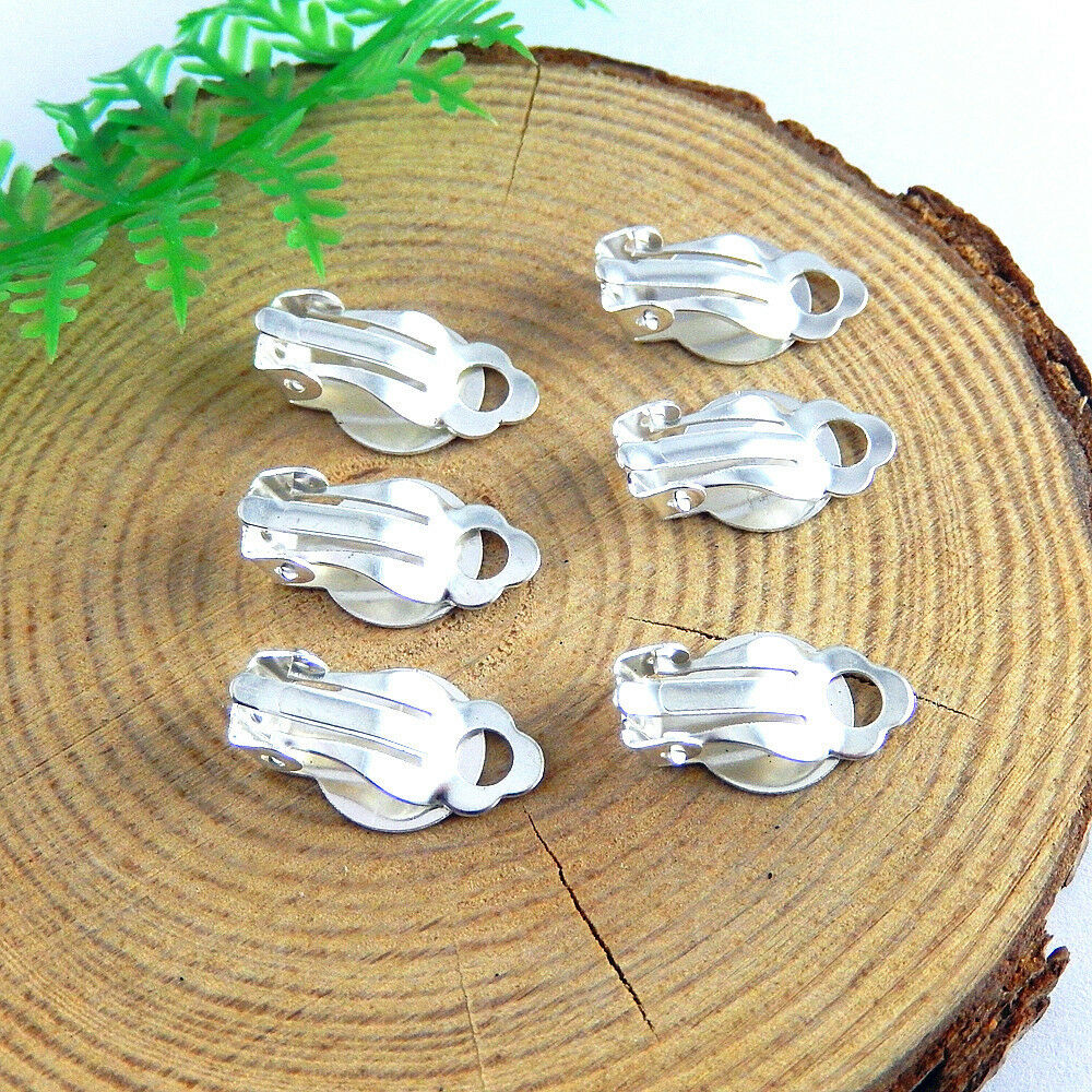 80PCS White K Tone Iron Hair Clips Clasp Hair Accessories Crafts Findings 51245