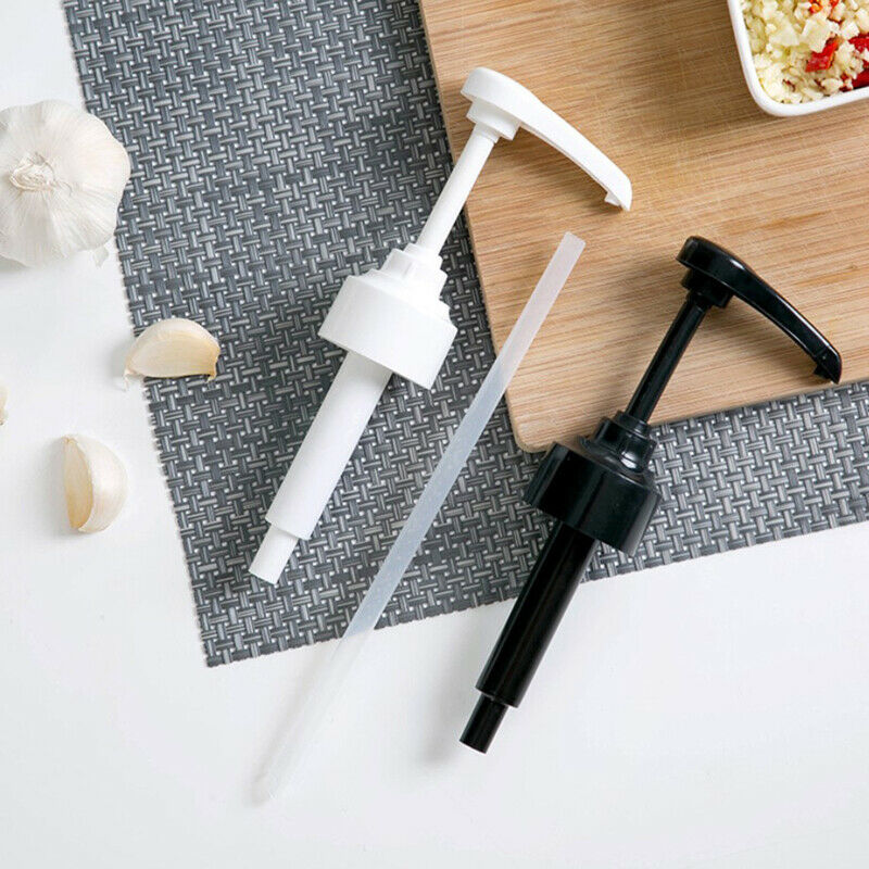 Syrup Bottle Nozzle Pressure Oil Sprayer Household Pumps Push-type Kitchen TFCA