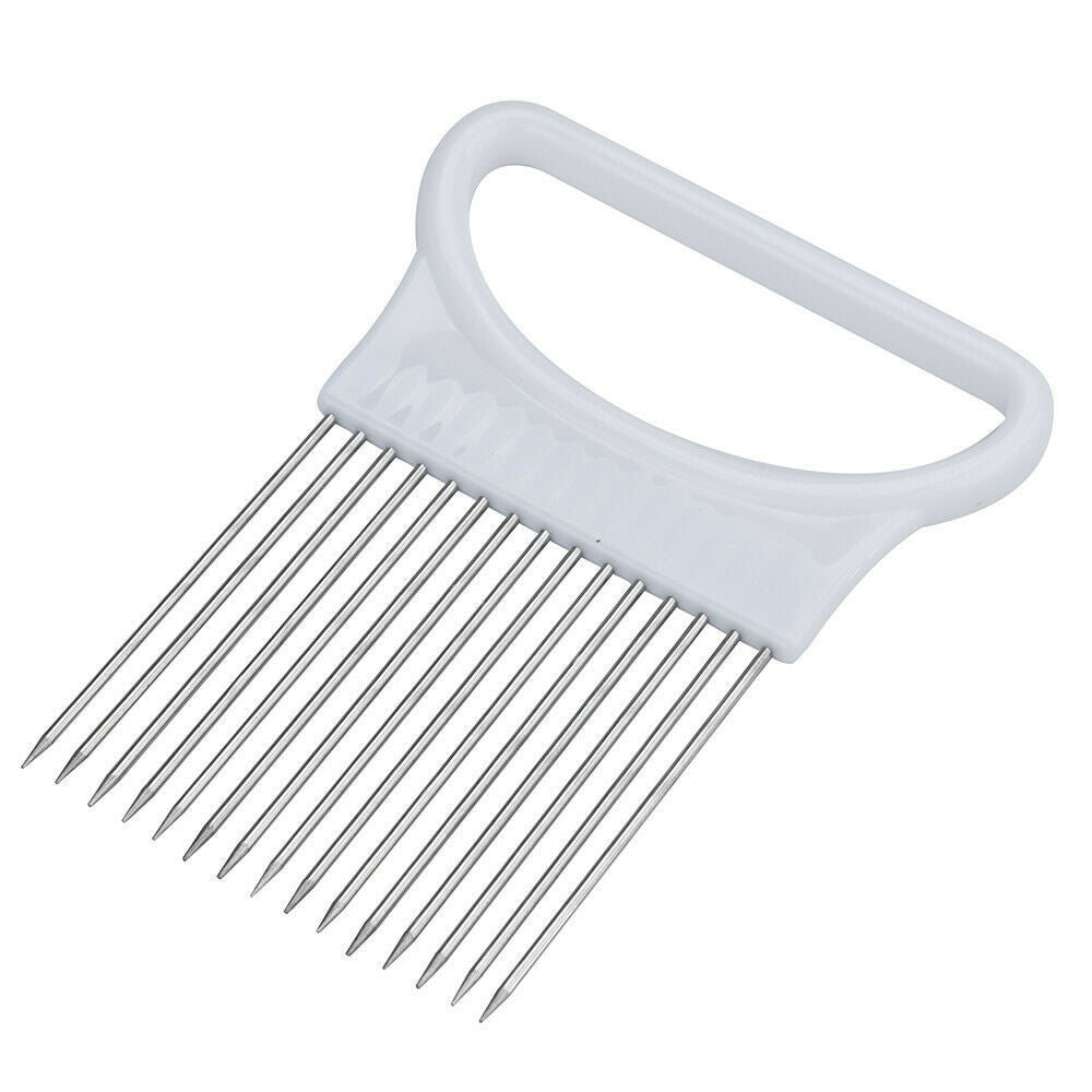 Food Slice Assistant Onion Slicer Cutter Fish Meat Potato Vegetable Holder Tools