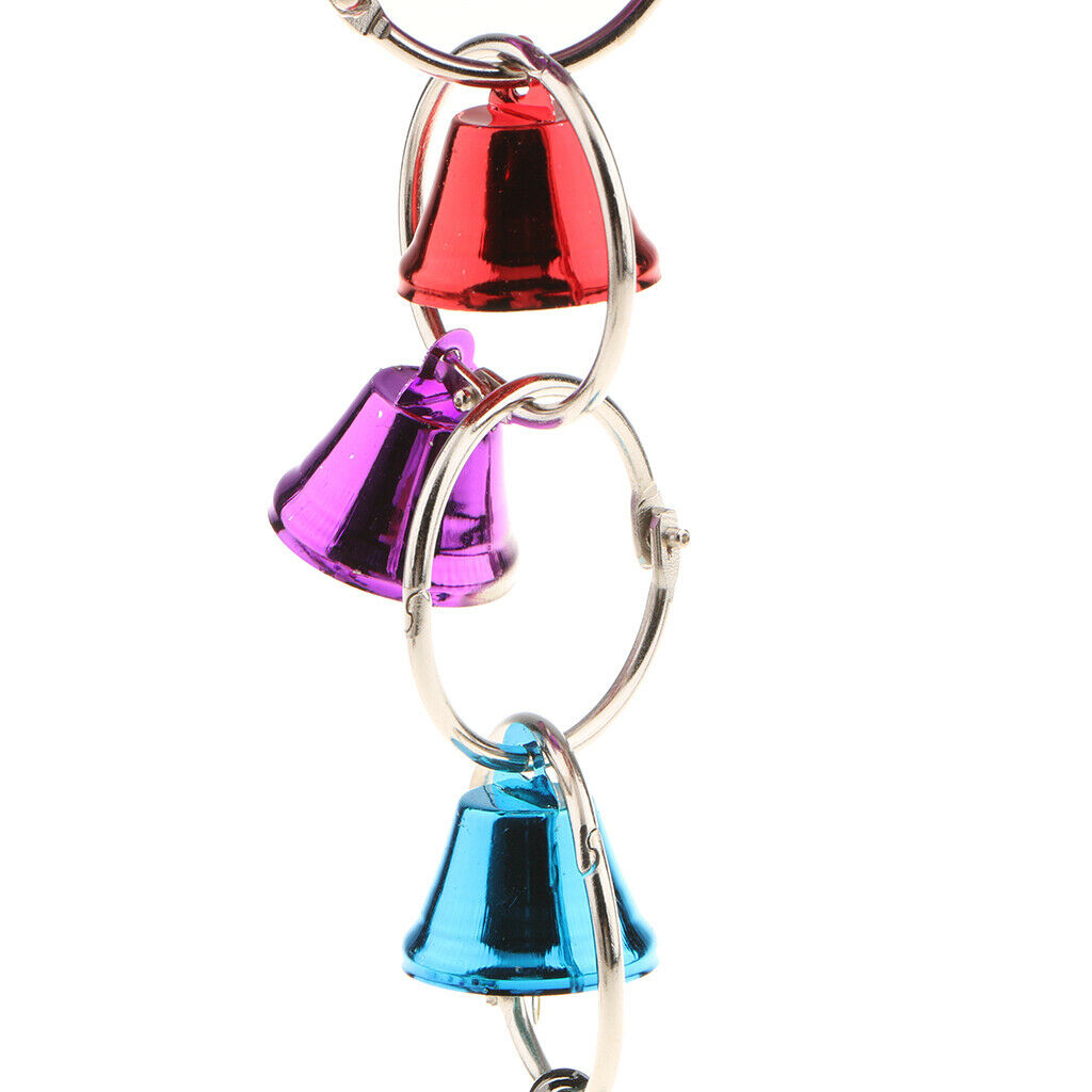 Chew Bell Hanging for Birds Parrot Swing Cocktail Parakeet Pet Toys