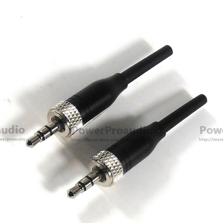 2pcs 3.5 Connector for Sennheiser EW100 EW300 EW500 G1 G2 3 Sony Saramonic Plug