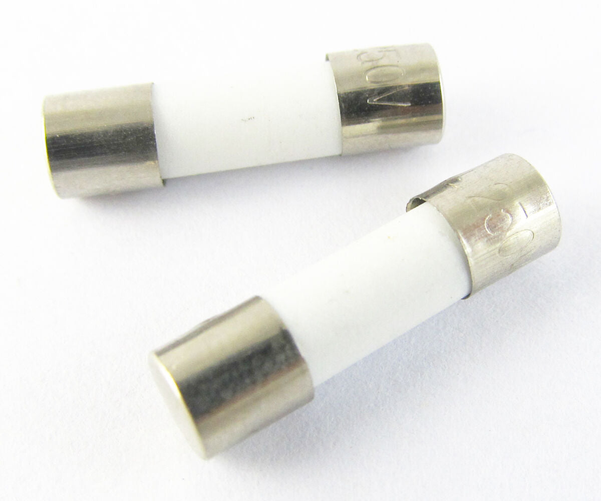 100 Pcs Ceramic Fuse, 5mm x 20mm 5x20 3A 250V Fast Blow