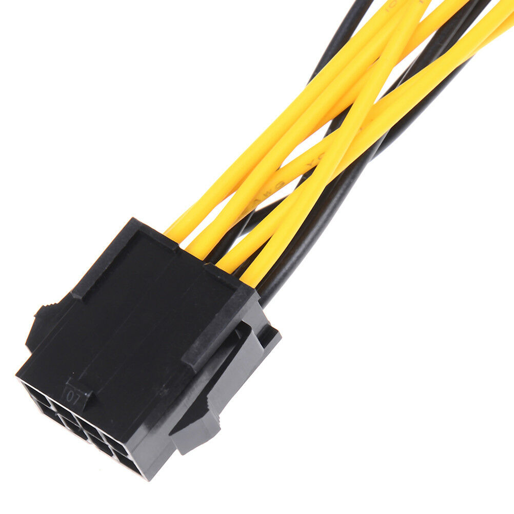 1Pc 8-pin to dual 8 pin 2x (6pin+2Pin) graphic video card power splitter .l8