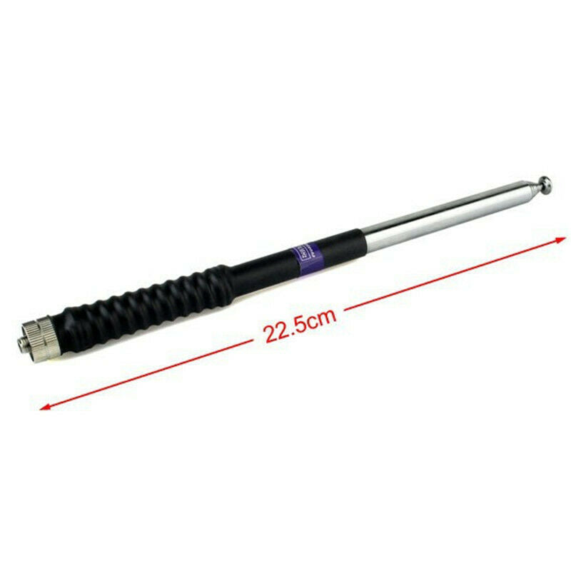 Telescopic Antenna SMA-F FP10120 VHF for Walkie Talkie TK-360 TK-370G TK-3100