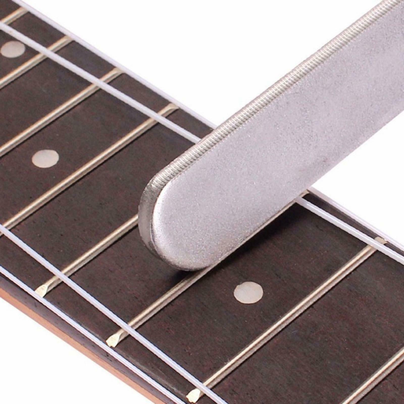Guitar Steel Fret File Leveling Luthier Repairing Tools Kit for Bass Guitar