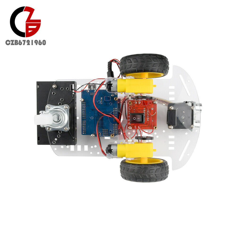 Avoidance tracking Motor Smart Robot Car Chassis Kit Speed Encoder Ultrasonic