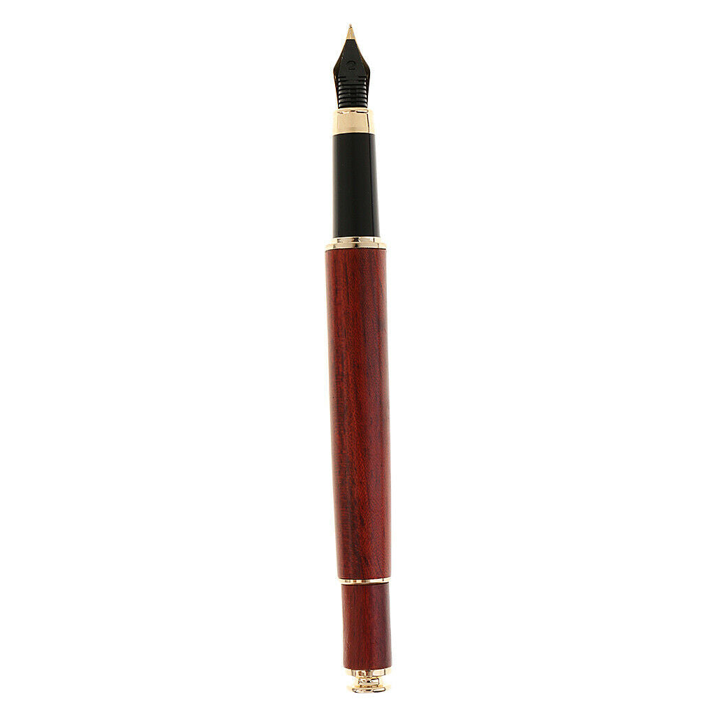 Durable Finest Rosewood Fine Nib Fountain Pens Gift Souvenir for Friends Family