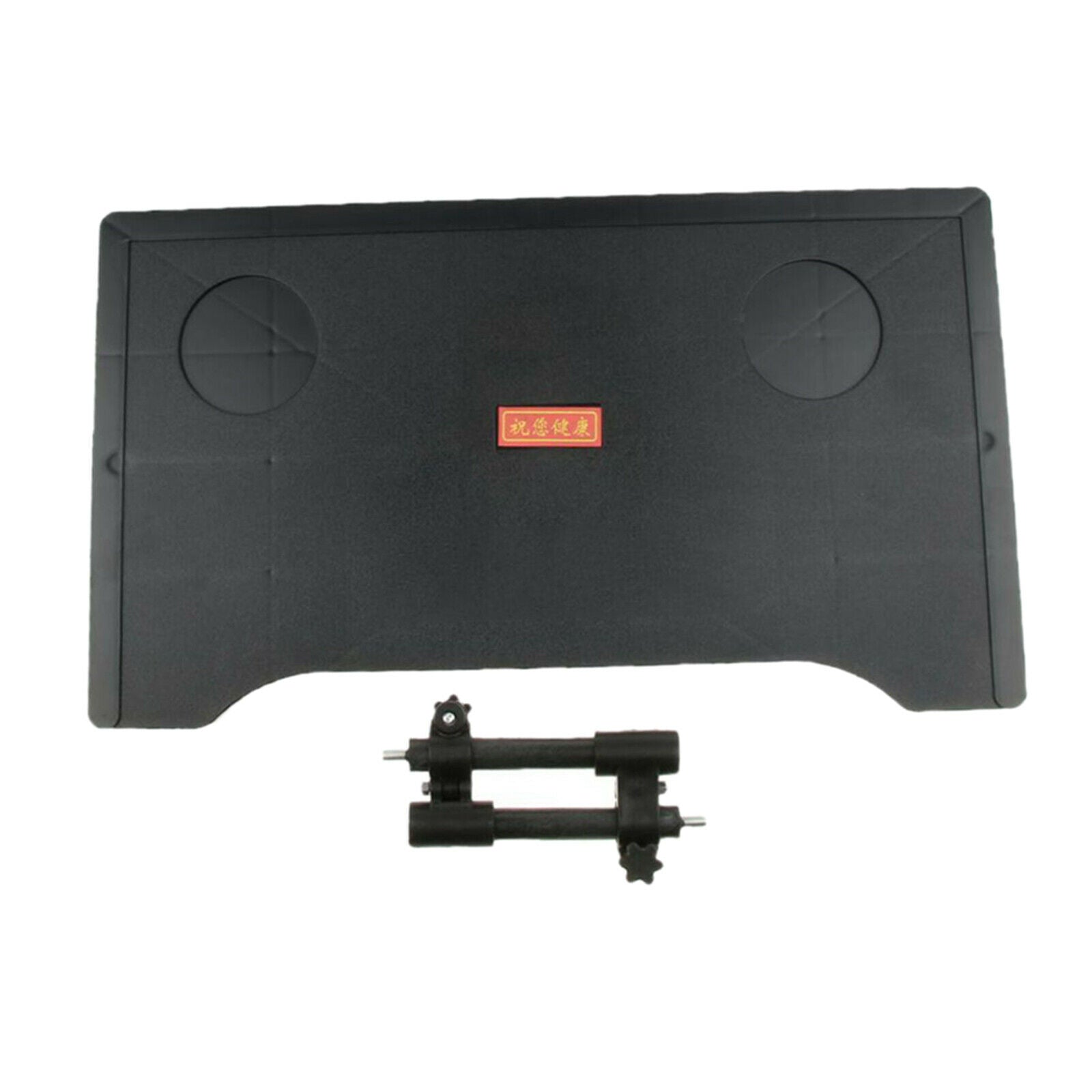 Wheelchair Tray Table with Two Cup Holders+Wheelchair Footrests for Disabled