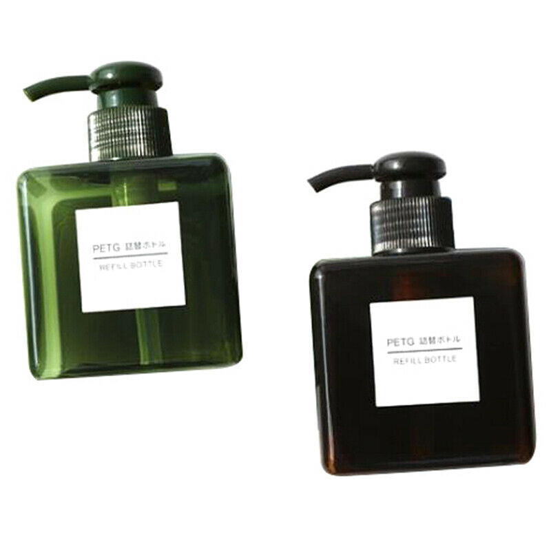 250ml Bathroom Liquid Dispenser Shampoo Body Wash Lotion Bottle Travel Bot^q Ad