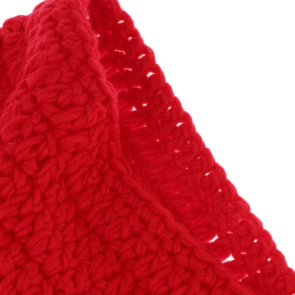 Baby Sleeping Bag Hand Knitted Sleepsacks Baby Photography Props Red