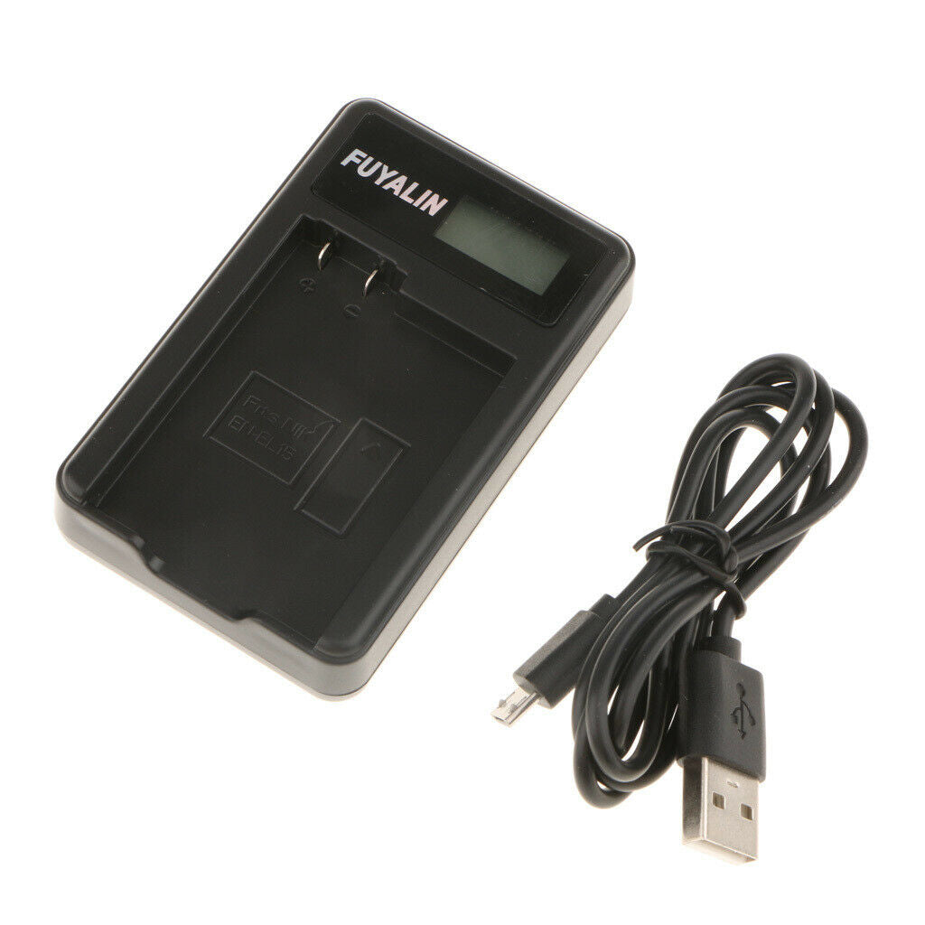 En-el15 Digitai Camera Bateria Usb Cargador De Puerto De Carga Para    D610