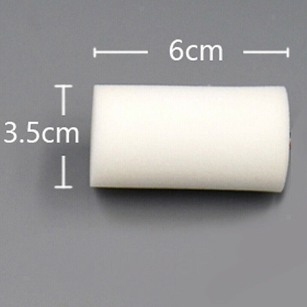 10Pcs 6cm Wall Roller Foam Covers Only Refills High Density Painting Supplies