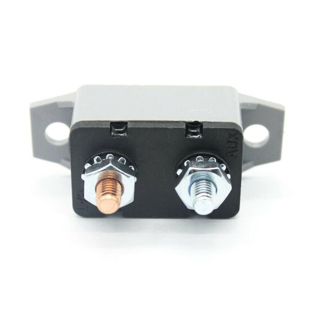 2 Pieces 12V-24V Car Boat Audio Circuit Breaker Manual Reset Fuseholder 50A