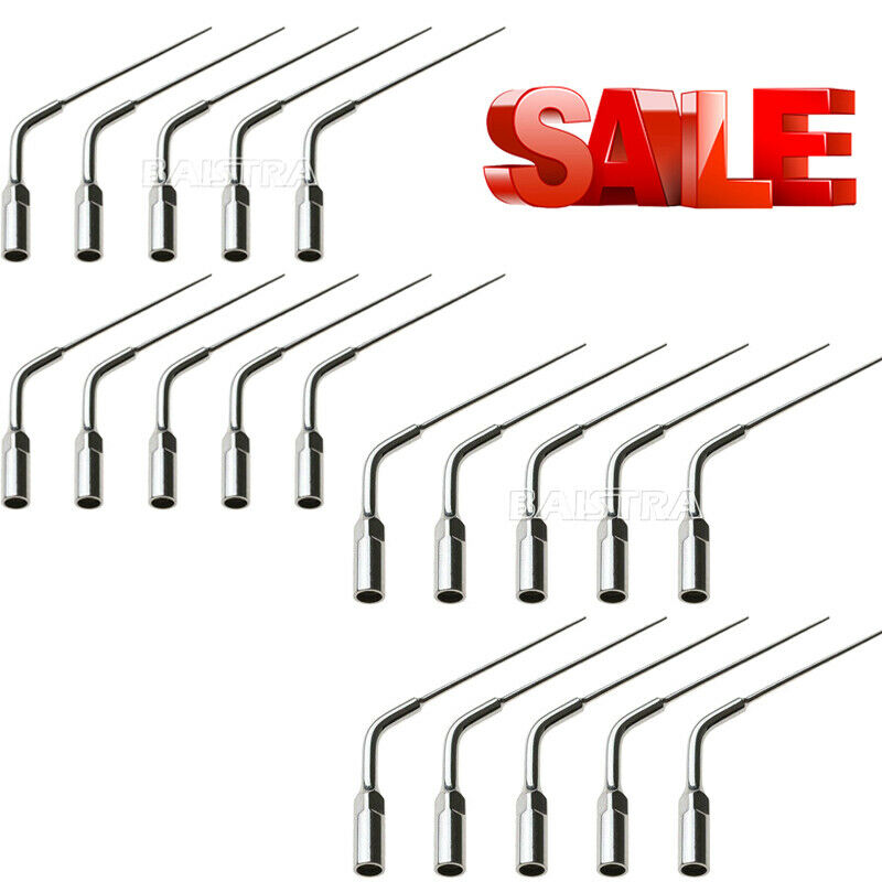 20X Dental Ultrasonic Scaler Endo E4 Tips Woodpecker /EMS Sonic Handpiece Use