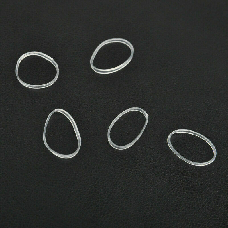 Lot 500x Mini Klar Haargummis Rastas Gummi Band Dreads Haarschmuck transparent