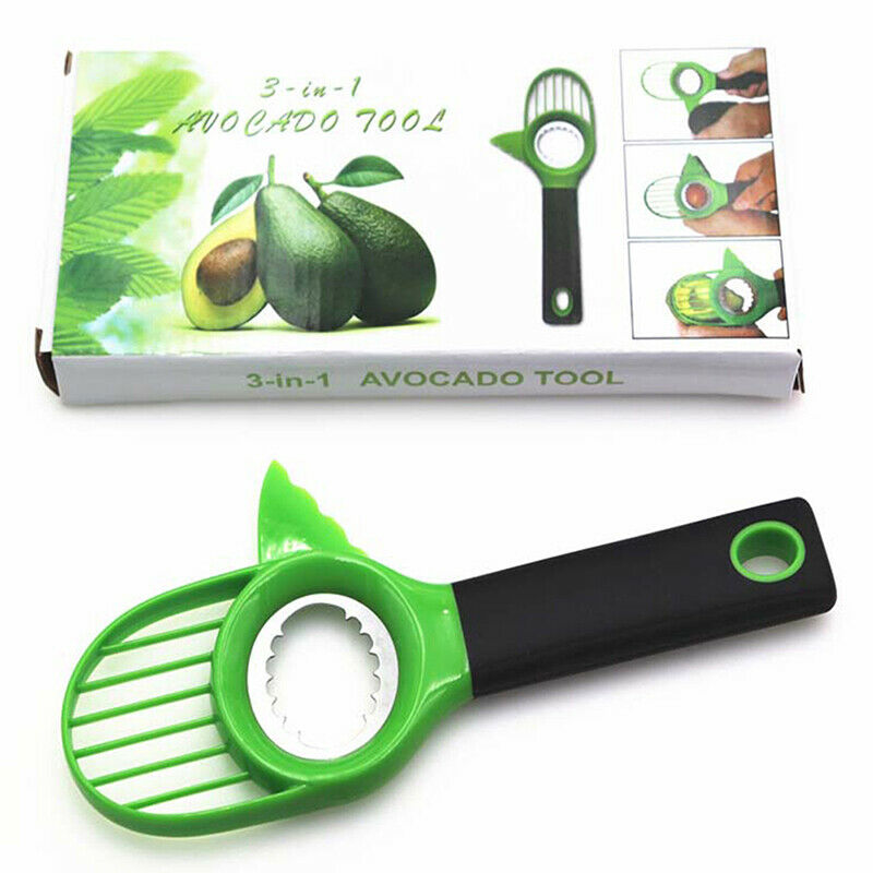 3-In-1 Avocado Slicer Fruit Peeler Cutter Pulp Separator For Butter Cutti.l8