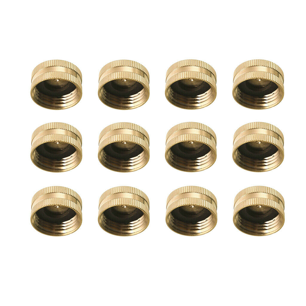 12Pcs Garden Hose Female End   Set, Heavy Duty, Leak-Free, Connect To Hose and