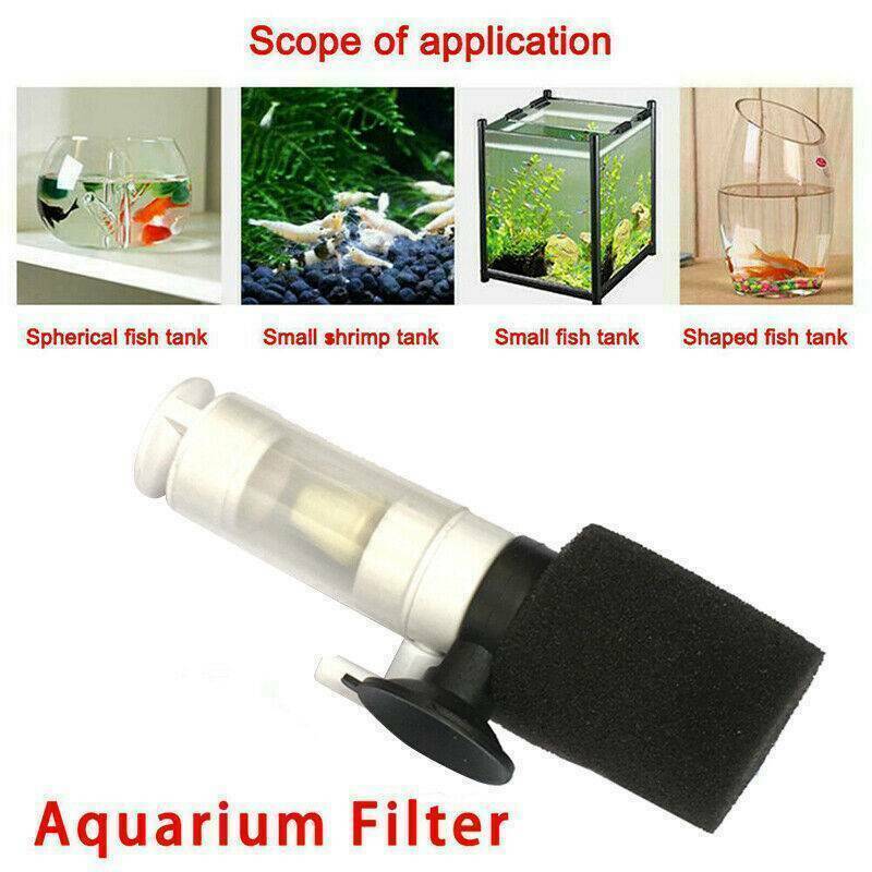 Pro Aquarium FishTank Super Mute Small Pneumatic Filter Water Purification Tools