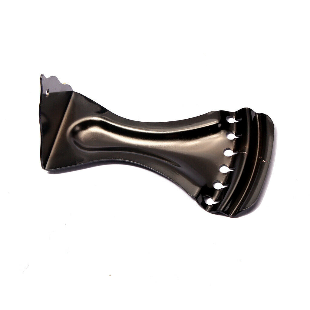 Durable Metal Dobro Tailpiece For Resonator Acoustic Folk Guitars - Black