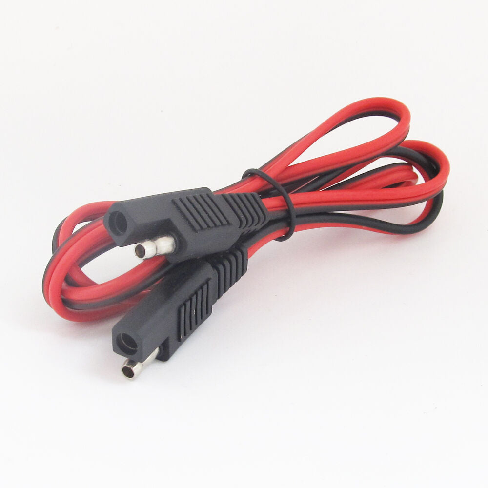 1pc 1M/3.3FT SAE to SAE DC Power Automotive Cable 18AWG for Cigarette Cable