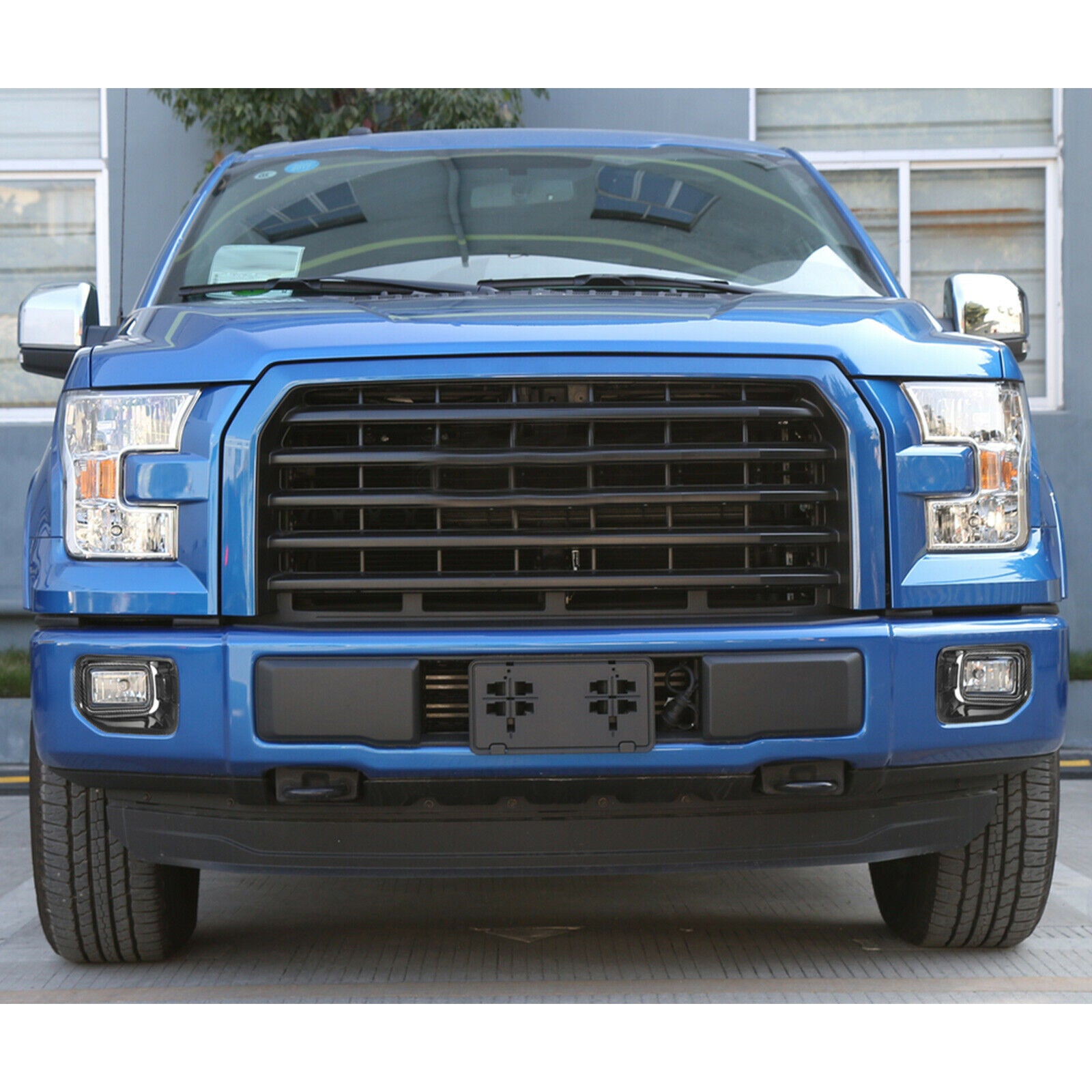 ABS Front Fog Light Lamp Frame Cover Trim Fits For Ford F150 F-150 2015-2017 CN