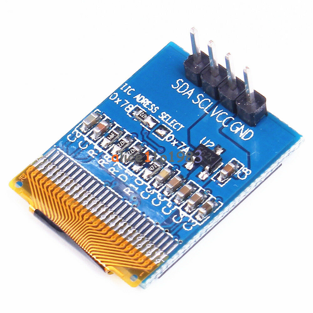 White 0.66" 4pin Screen IIC I2C 0.66in OLED Display Module 64x48 for STM32 AVR