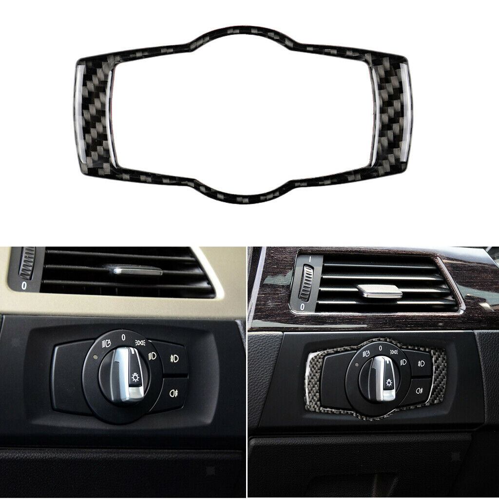 Headlight Switch Frame Cover Trim Wear-resistant for BMW 3 Series E90 E92