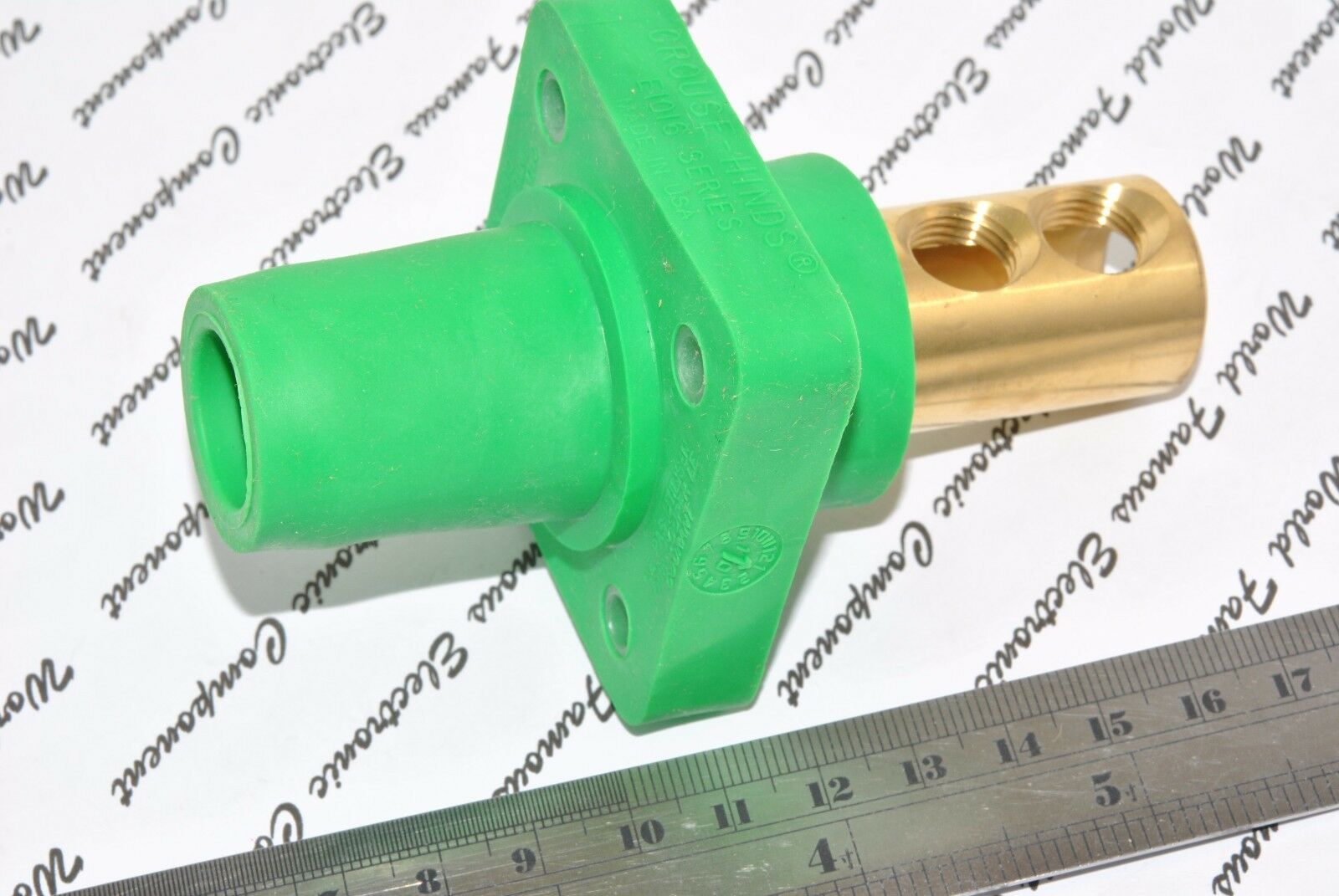 1pcs - COOPER CROUSE-HINDS E1016-1729 CAM-LOK CONNECTORS GREEN FEMALE 600V 400A