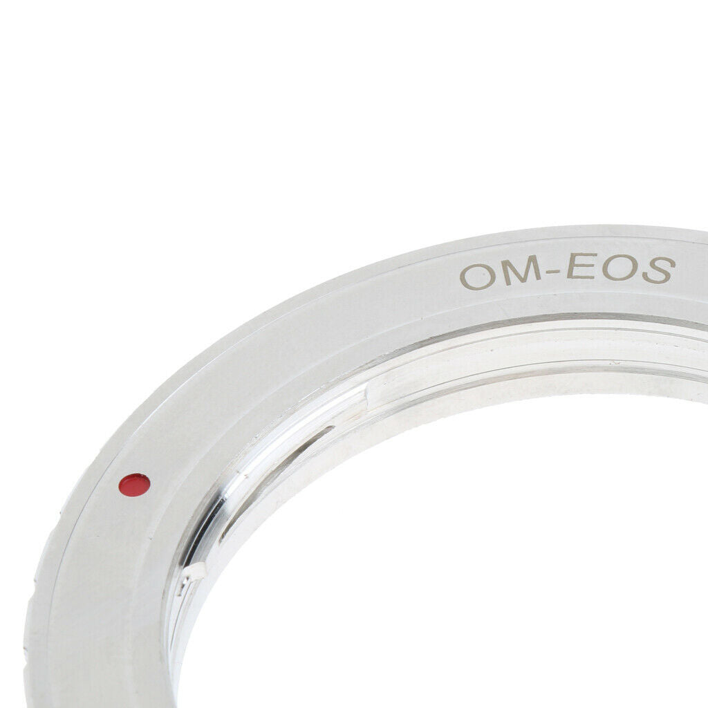For Olympus OM Lens to Canon EOS EF 60D 6D DSLR Camera Adapter Ring 3rd Gen