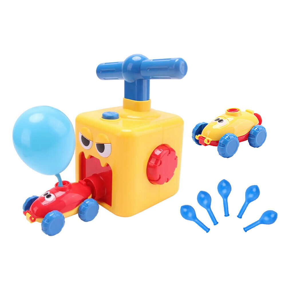 Children's Inertial Power Balloon Car Educational Game Set Toddler Learning