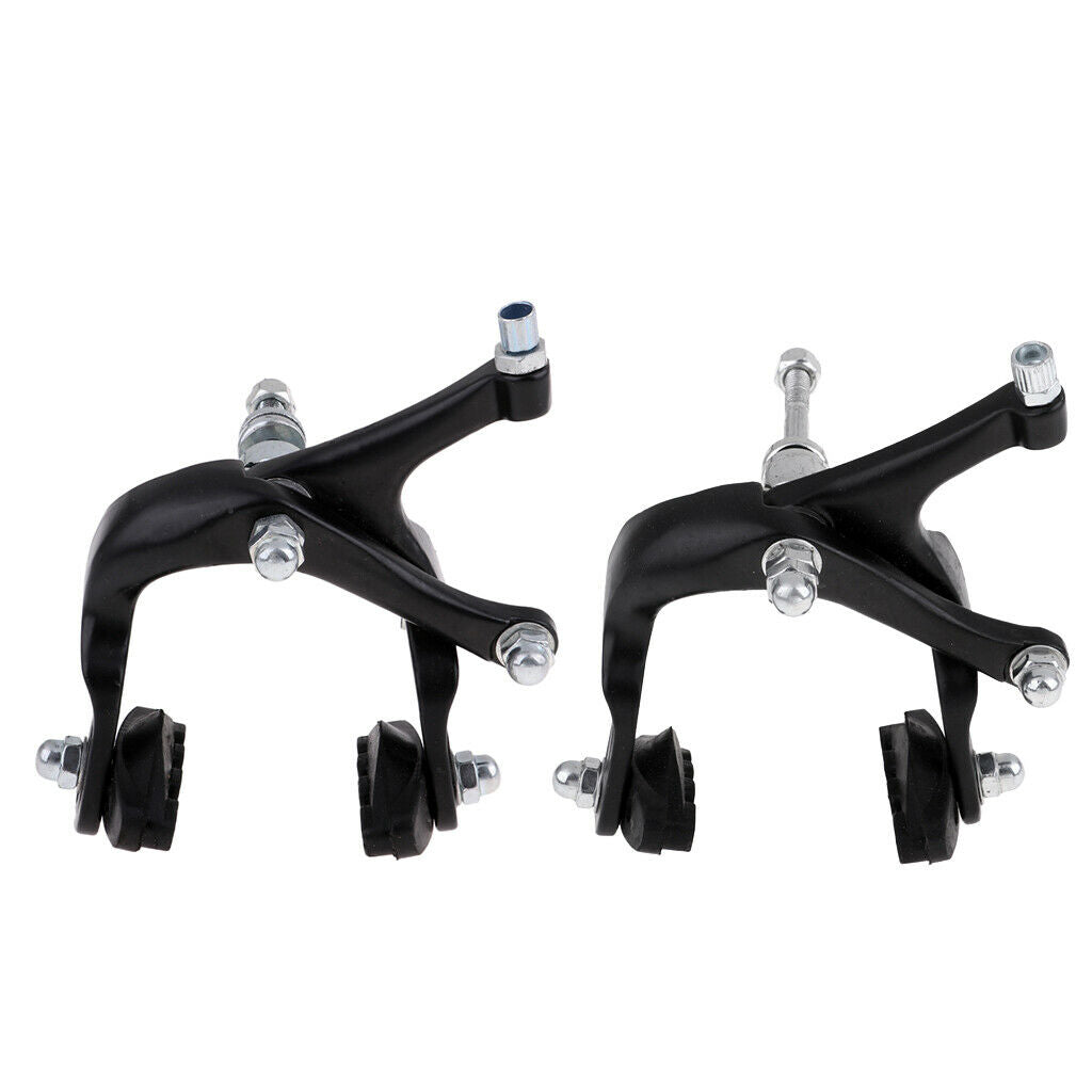 Lightweight Bike Brake Caliper Set Bicycle Side-Pull Front Rear Components
