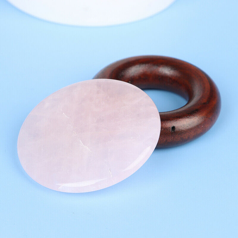 False Eyelash Pink Jade Stone Glue Adhesive Pallet Round Shape yelash Ext.l8