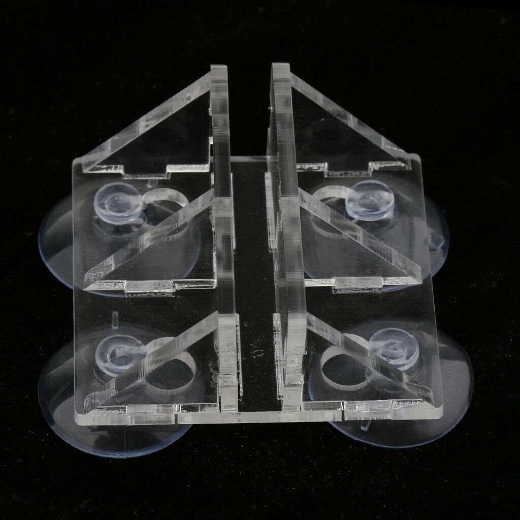Divider Sheet Sucker Holder Suction Cup for Aquarium   Tank Transparent