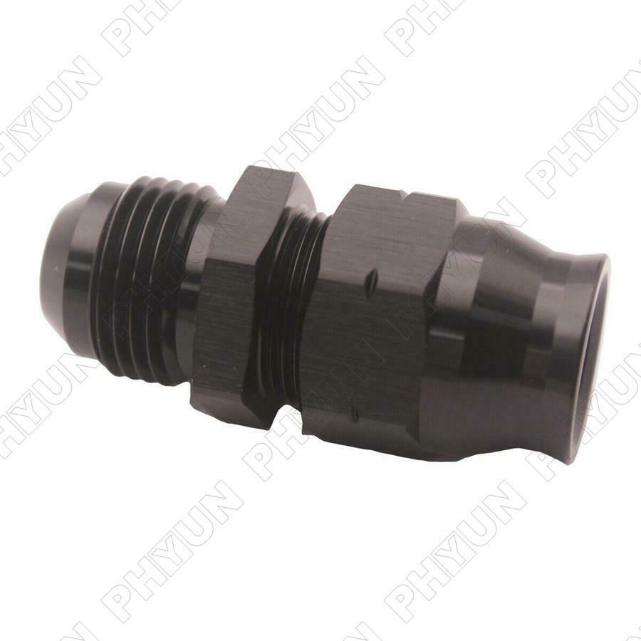AN8 8AN Male Flare Thread to 1/2 12.7mm Hardline Tube Compression Pipe Adapter