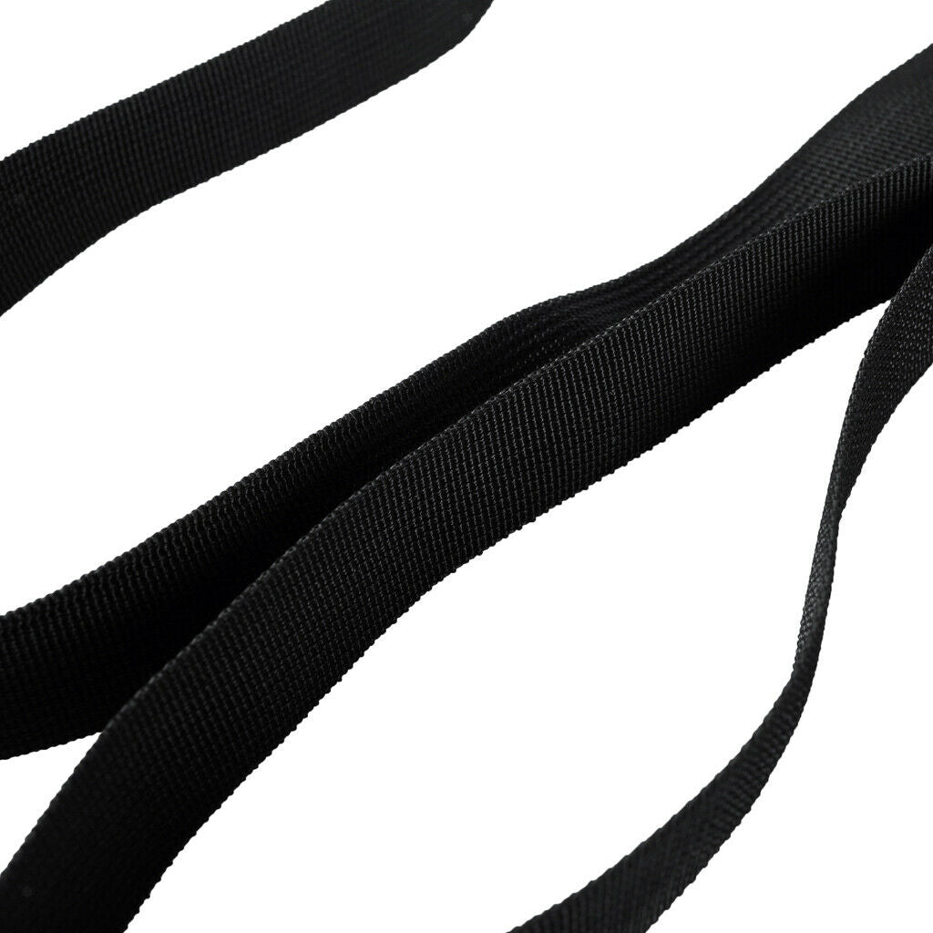 2X Nylon Scuba Diving Safety Stop Jon Line Webbing & Pouch Carabiner Bolt Snap