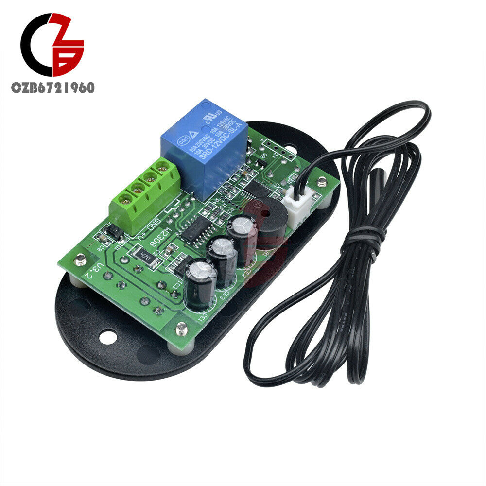 AC 220V Digital LED Temp Controller Thermostat Cool/Heat Red Switching -50-120°C