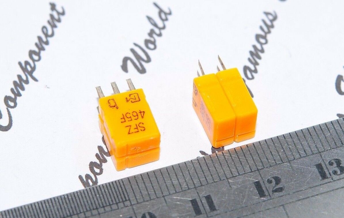 2pcs - PANASONIC SFZ465F 465KHz Ceramic filter, resonator