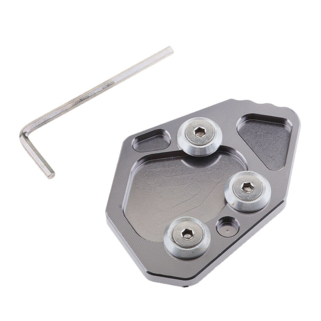Motorcycle Side Stand Extension Pad Enlarge Plate for BMW K1200R 2005-2008